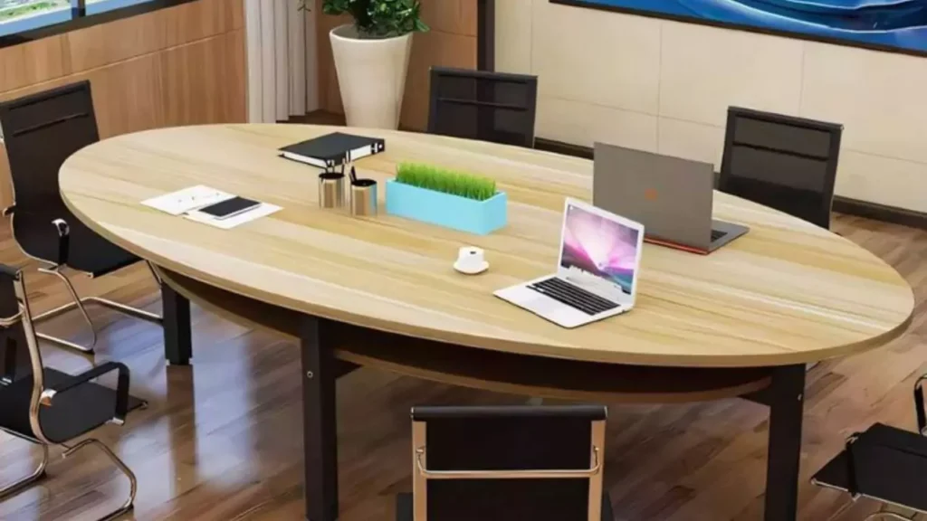 Oval Conference Table