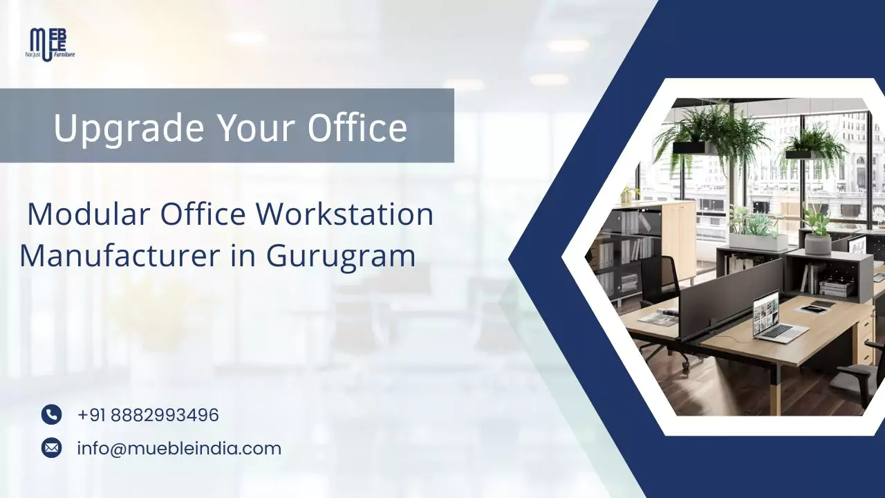 Modular Office Workstation Manufacturer in Gurugram      