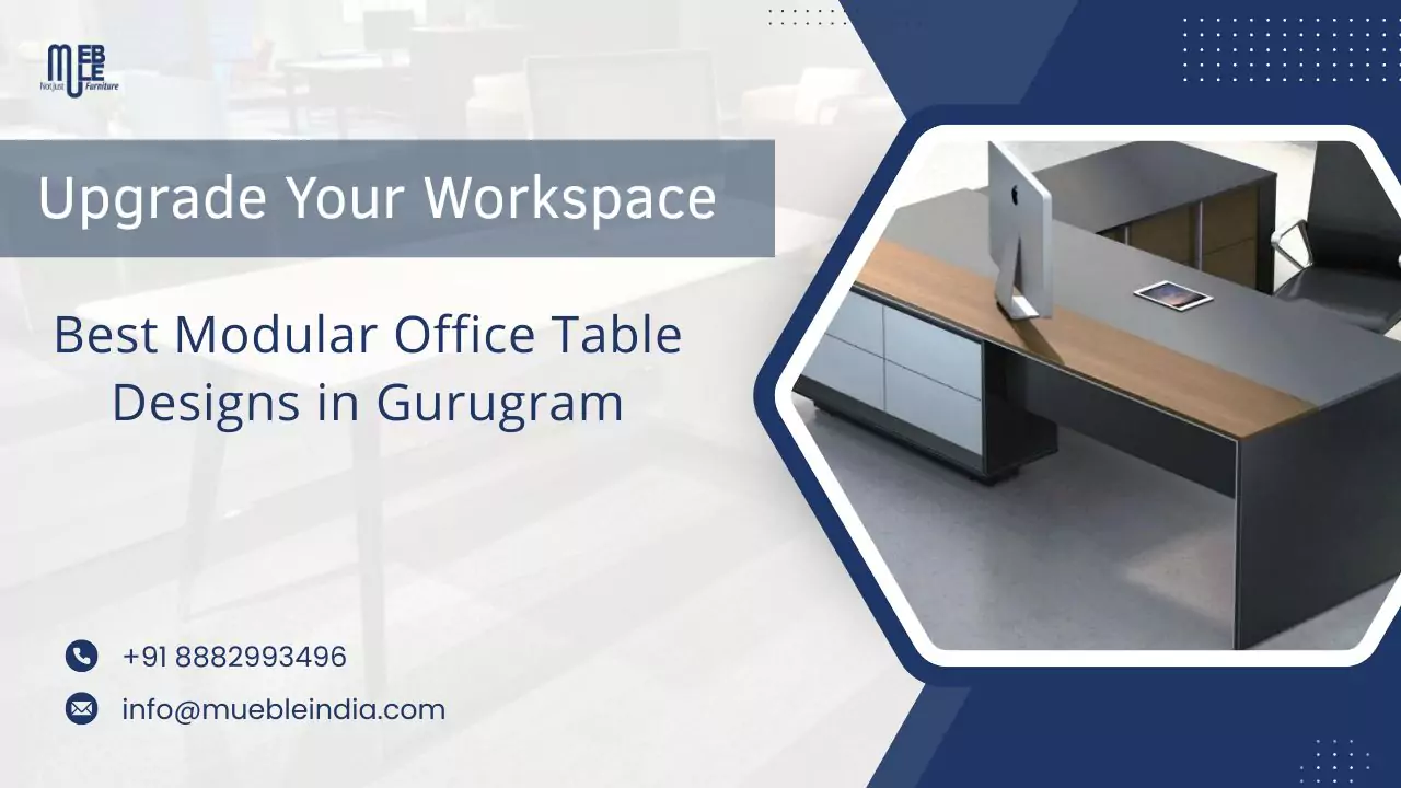 Modular Office Table Design in Gurugram